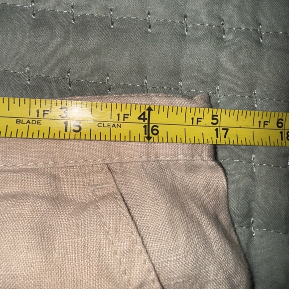 London Jean womens pants linen flowy beach cottage romantic light weight Sz. XS - Picture 7 of 11